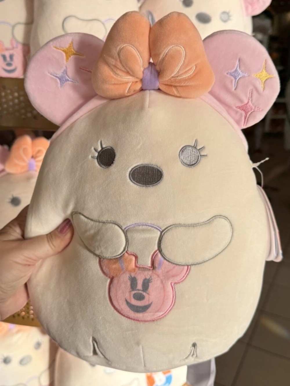 Disney Parks 2026 Halloween Pastel Cutie Minnie Ghost Squishmallow
